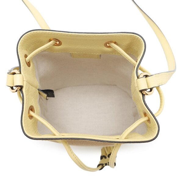 GUCCI Yellow Leather Shoulder Bag - Picture 5 of 13
